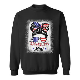 Funny All American Mini Patriotic July 4Th Daughter Sweatshirt - Seseable