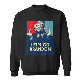 Funny Anti Biden Donald Trump Let’S Go Brandon Sweatshirt - Monsterry DE