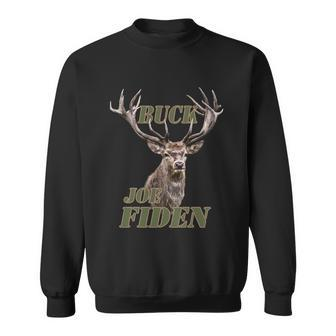 Funny Anti Biden Fjb Buck Joe Fiden Deer Sweatshirt - Monsterry