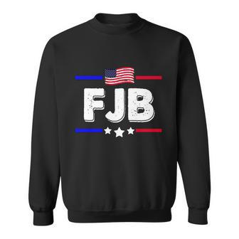 Funny Anti Biden Fjb Us Flag F Joe Biden Sweatshirt - Monsterry