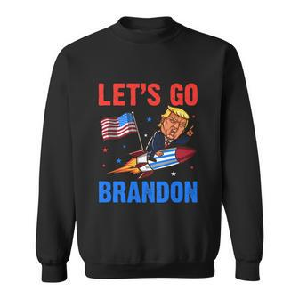 Funny Anti Biden Lets Go Brandon Pro Trump Lets Go Brandon Sweatshirt - Thegiftio UK