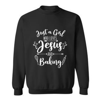 Funny Baking Baker Women Cool Jesus Funny Christian Sweatshirt - Monsterry
