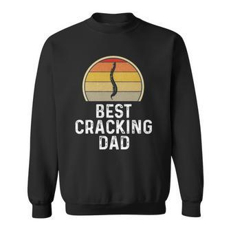 Funny Best Cracking Dad Chiropractor Chiropractic Father Men Women Sweatshirt Graphic Print Unisex - Thegiftio UK