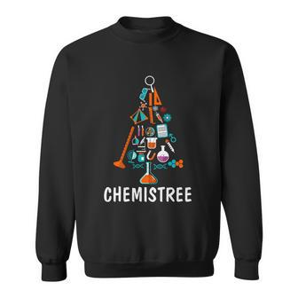Funny Chemistree Chemistry Puns Science Lover Christmas Puns Chemistry Teacher Sweatshirt - Thegiftio UK