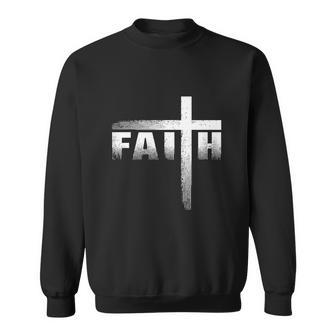 Funny Christian Faith Cross Christian Faith Cross Sweatshirt - Monsterry DE