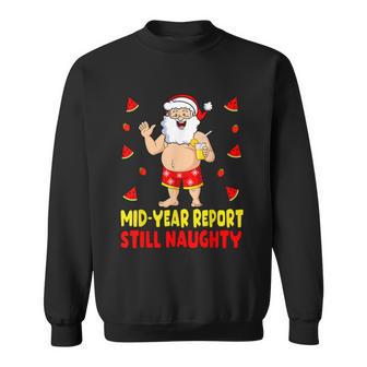 Funny Christmas In July Santa Summer Vacation Menn Womenn Kids Sweatshirt - Monsterry DE