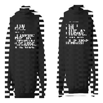 Funny Diesel Apparel Garage Mechanic Humor Men Car Sweatshirt - Thegiftio