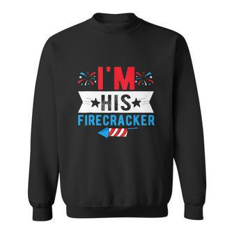 Funny Firecracker Cute 4Th Of July American Flag Sweatshirt - Monsterry