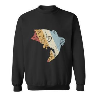 Funny Fish Retro Style Vintage Sweatshirt - Monsterry UK