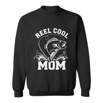 Funny Fishing Gift Reel Cool Mom Sweatshirt - Monsterry CA