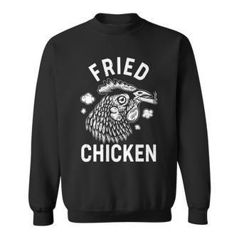 Funny Fried Chicken Smoking Joint Sweatshirt - Monsterry UK