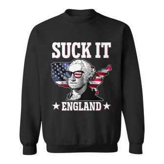 Funny George Washington Suck It England Sweatshirt - Monsterry AU