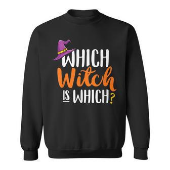 Funny Grammar Halloween Teachers Which Witch Is Which Sweatshirt - Seseable