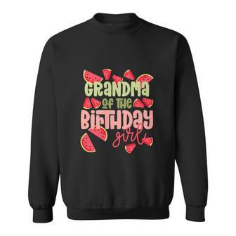 Funny Grandma Birthday One In A Melon Watermelon Sweatshirt - Monsterry DE