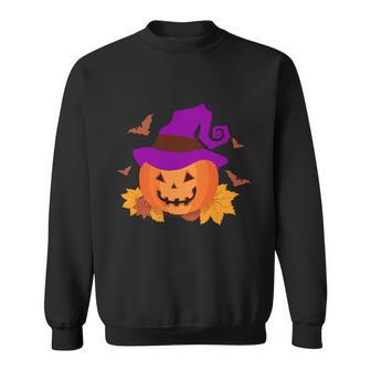 Funny Halloween Autumn Pumpkin Halloween Graphic Design Printed Casual Daily Basic Sweatshirt - Thegiftio UK