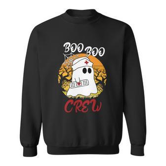Funny Halloween Boo Boo Crew Halloween Vintage Min Graphic Design Printed Casual Daily Basic Sweatshirt - Thegiftio UK
