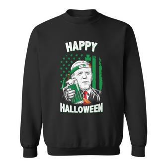 Funny Happy Halloween Joe Biden St Patricks Day Graphic Design Printed Casual Daily Basic Sweatshirt