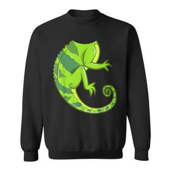 Funny Headless Chameleon Lizard Halloween Costume Diy Outfit Sweatshirt - Seseable
