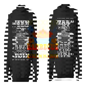 Funny Meat Smoking Bbq Grill Lover Pit Master Smoke Meat Sweatshirt - Thegiftio