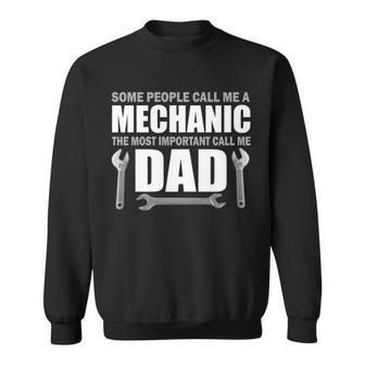 Funny Mechanic Dad Tshirt Sweatshirt - Monsterry