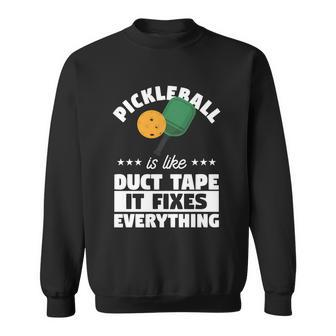 Funny Pickleball Paddle Sports Gift Pickleball Player Funny Gift Sweatshirt - Monsterry