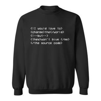 Funny Programmer Change The World Tshirt Sweatshirt - Monsterry UK