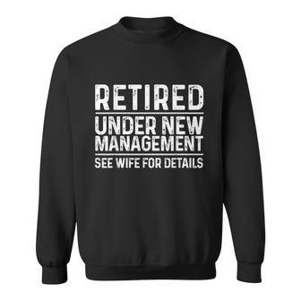 Funny Retirement Design Men Dad Retiring Party Humor Lovers Tshirt Sweatshirt - Monsterry