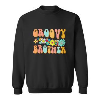 Funny Retro Groovy Birthday Family Matching Cute Sweatshirt - Thegiftio UK