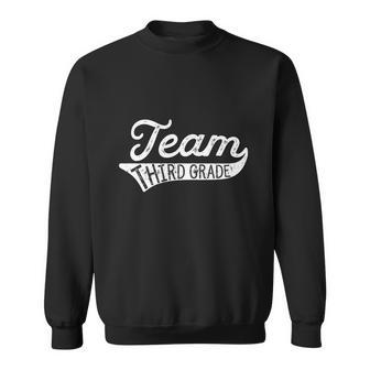 Funny Team Third Grade Student Teacher Sweatshirt - Monsterry DE