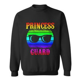 Funny Tee For Fathers Day Princess Guard Of Daughters Gift Sweatshirt - Monsterry UK