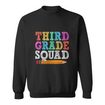 Funny Third Grade Squad 3Rd Grade Back To School Sweatshirt - Monsterry UK