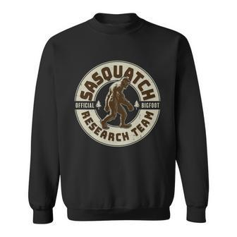 Funny Vintage Sasquatch Research Team Emblem Sweatshirt - Thegiftio UK