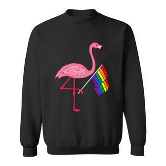 Gay Pride Pink Flamingo Lgbt Pride Month Gifts Sweatshirt - Thegiftio UK