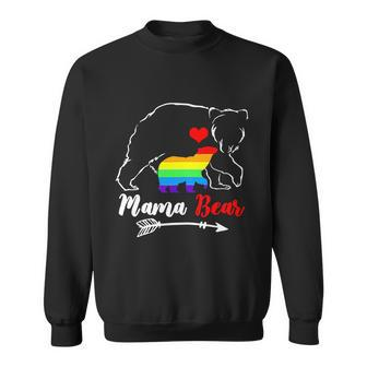 Gay Pride Proud Mom Lgbt Mama Bear Pride Month Graphic Design Printed Casual Daily Basic Sweatshirt - Thegiftio UK