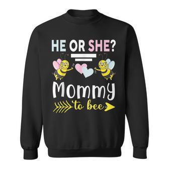 Gender Reveal He Or She Mommy Matching Family Baby Party Sweatshirt - Thegiftio UK