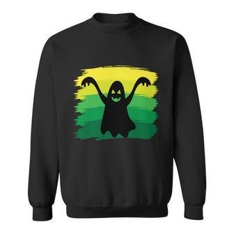 Ghost Boo Funny Halloween Quote Sweatshirt - Monsterry UK
