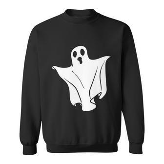 Ghost Boo Funny Halloween Quote V6 Sweatshirt - Monsterry