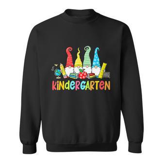 Gnomes Kindergarten Crew First Day Teacher Back To School Sweatshirt - Monsterry DE