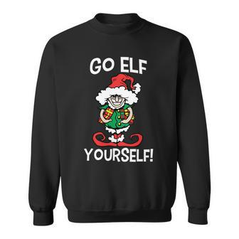 Go Elf Yourself Funny Christmas Tshirt Sweatshirt - Monsterry
