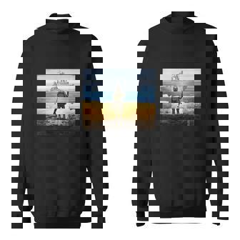 Go F Yourself Postage Stamp Sweatshirt - Thegiftio