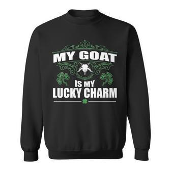 Goat Is My Lucky Charm St Patricks Sweatshirt - Thegiftio UK