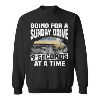 Going For A Sunday Drive Sweatshirt - Seseable
