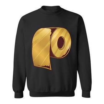 Golden Toilet Paper Crisis Sweatshirt - Monsterry UK