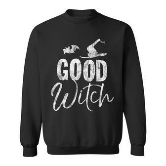 Good Witch Funny Halloween Party Couples Costume Sweatshirt - Seseable