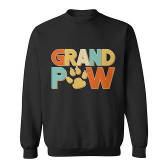 Grand Paw Funny Dog Grandpa Tshirt Sweatshirt - Monsterry