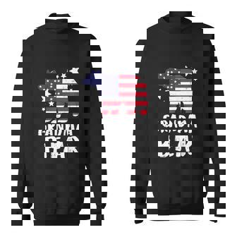 Grandma Bear 4Th Of July Grandmother Matching Family Sweatshirt - Thegiftio UK