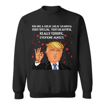 Grandma For Donald Trump Sweatshirt - Monsterry DE