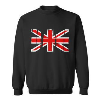 Great Britain Vintage British Union Flag Sweatshirt - Monsterry