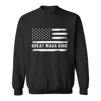 Great Maga King Pro Trump 2024 Meaningful Gift Sweatshirt - Monsterry