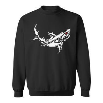 Great White Shark Ocean Shark V2 Sweatshirt - Thegiftio UK